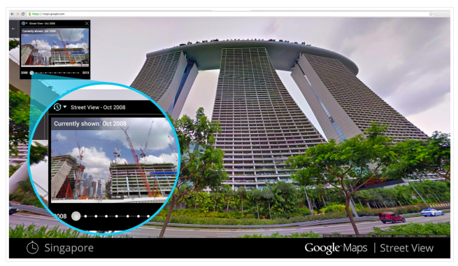 Google-Maps-Street-View-Time-Machine