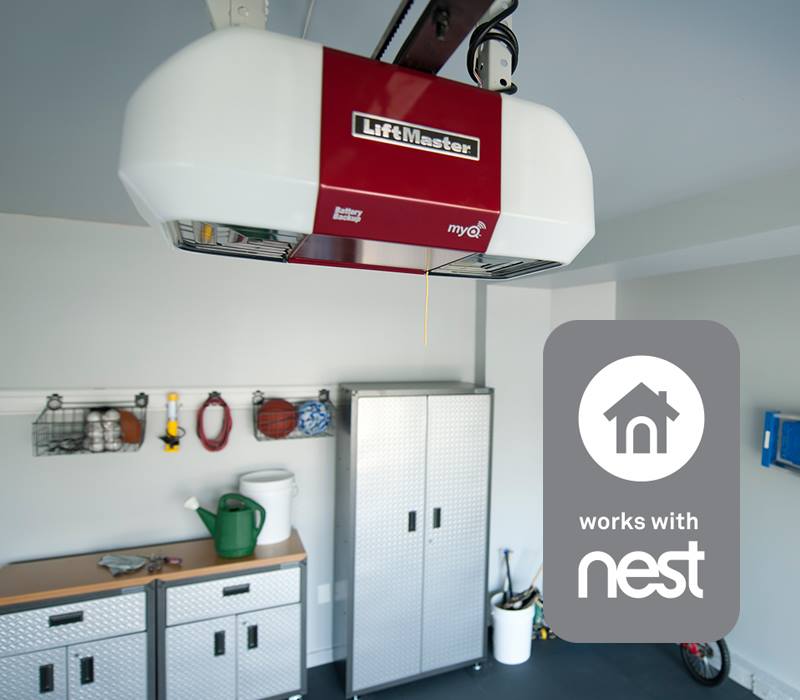 Liftmaster-garage-door-Nest