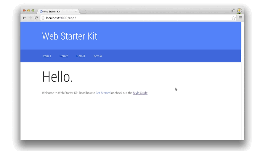 web-starter-kit