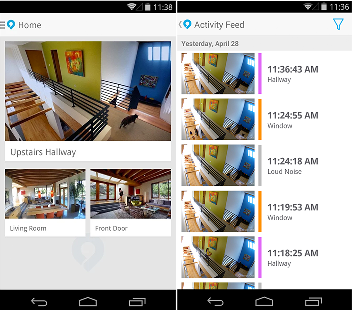 Dropcam App Android