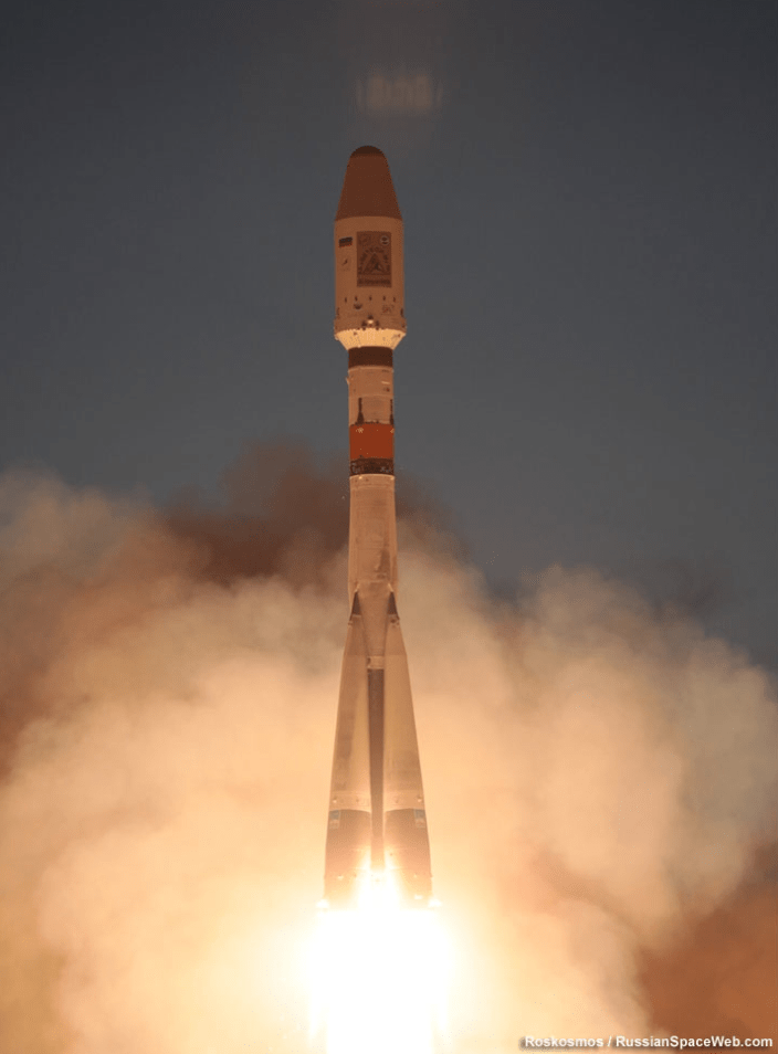 Soyuz image by Roskosmos