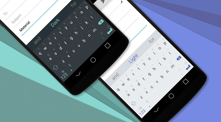SwiftKey Android Lollipop Material Design