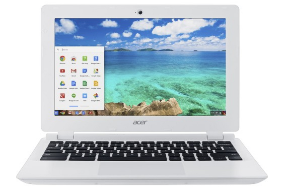 Acer 11.6%22 Chromebook Intel Celeron 2GB Memory 16GB eMMC Flash Memory White CB3-111-C8UB - Best Buy 2015-05-19 14-27-02