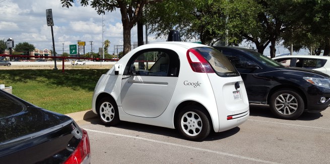 Google driverless car prototype