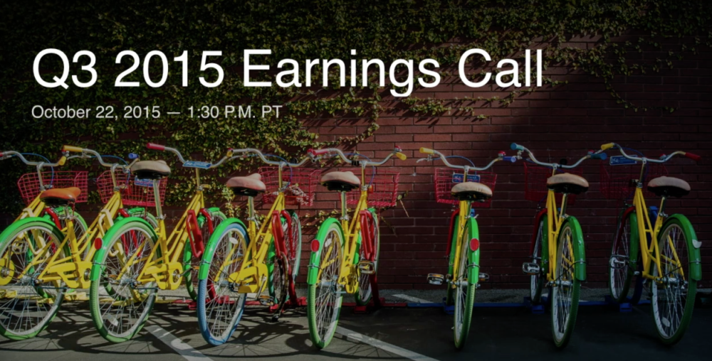 Q3 2015 Earnings Call - YouTube 2015-10-22 15-23-06