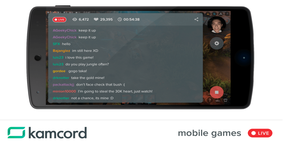 Android-kamcord-live-streaming
