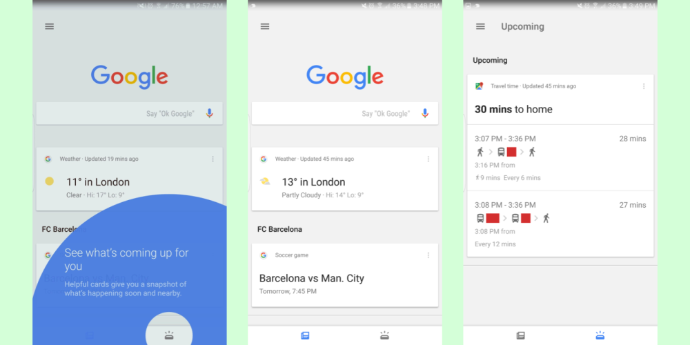 google-app-upcoming-tab