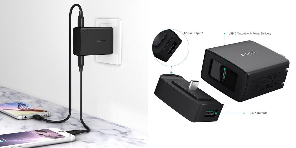 aukey-29w-dual-usb-charger