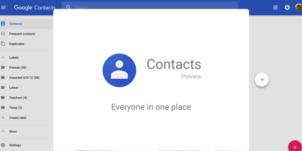 google-contacts-material-design-main