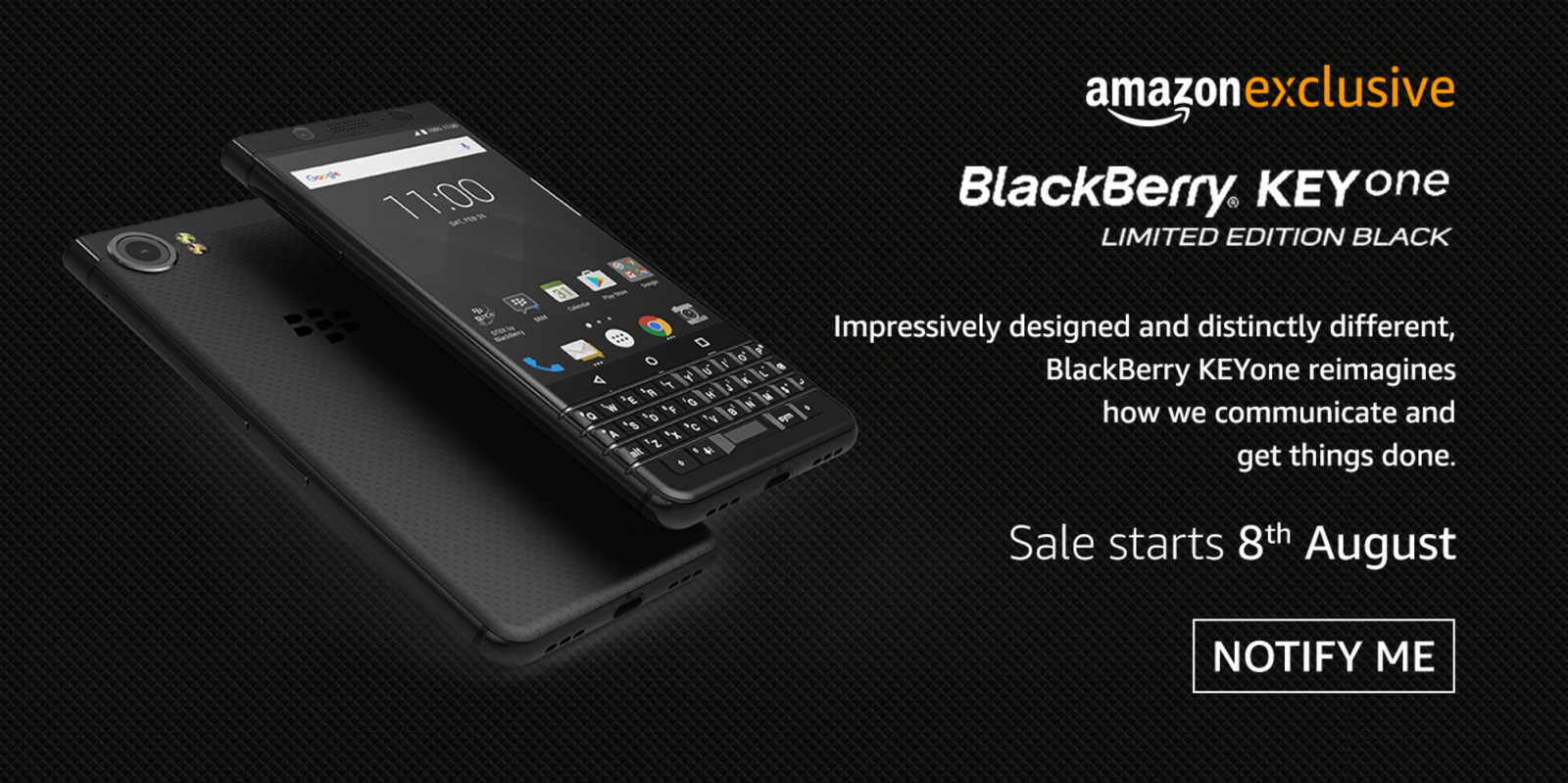 BlackBerry KeyOne Limited Edition Black