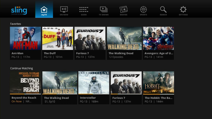 Sling TV to watch NFL games with Android TV