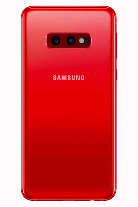 Galaxy S10e cardinal red