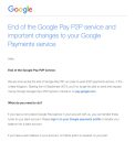 Google Pay killing P2P UK