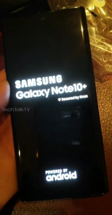 Samsung Galaxy Note 10+ leaks