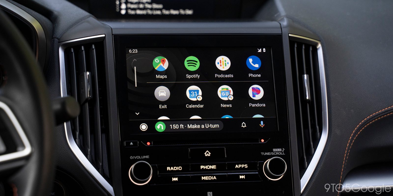 android auto redesign