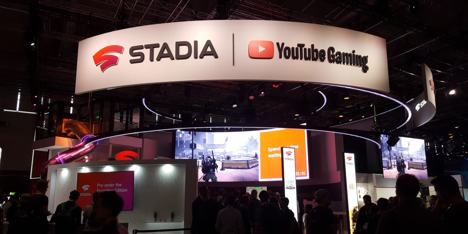google stadia gamescom booth