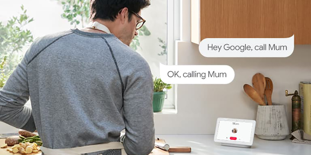 google home mobile calling
