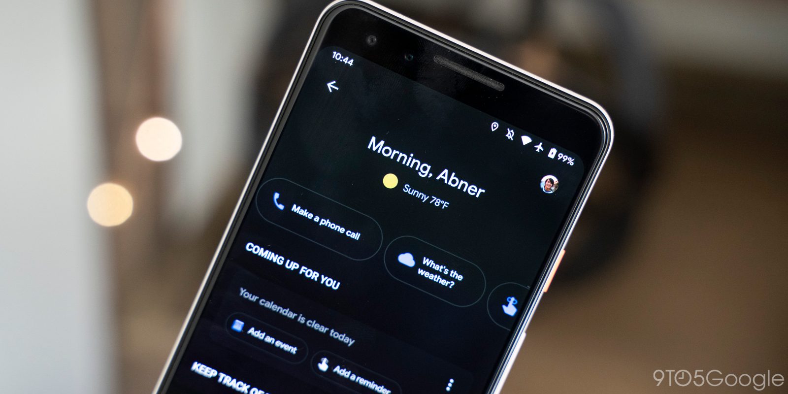 Google Assistant updates dark