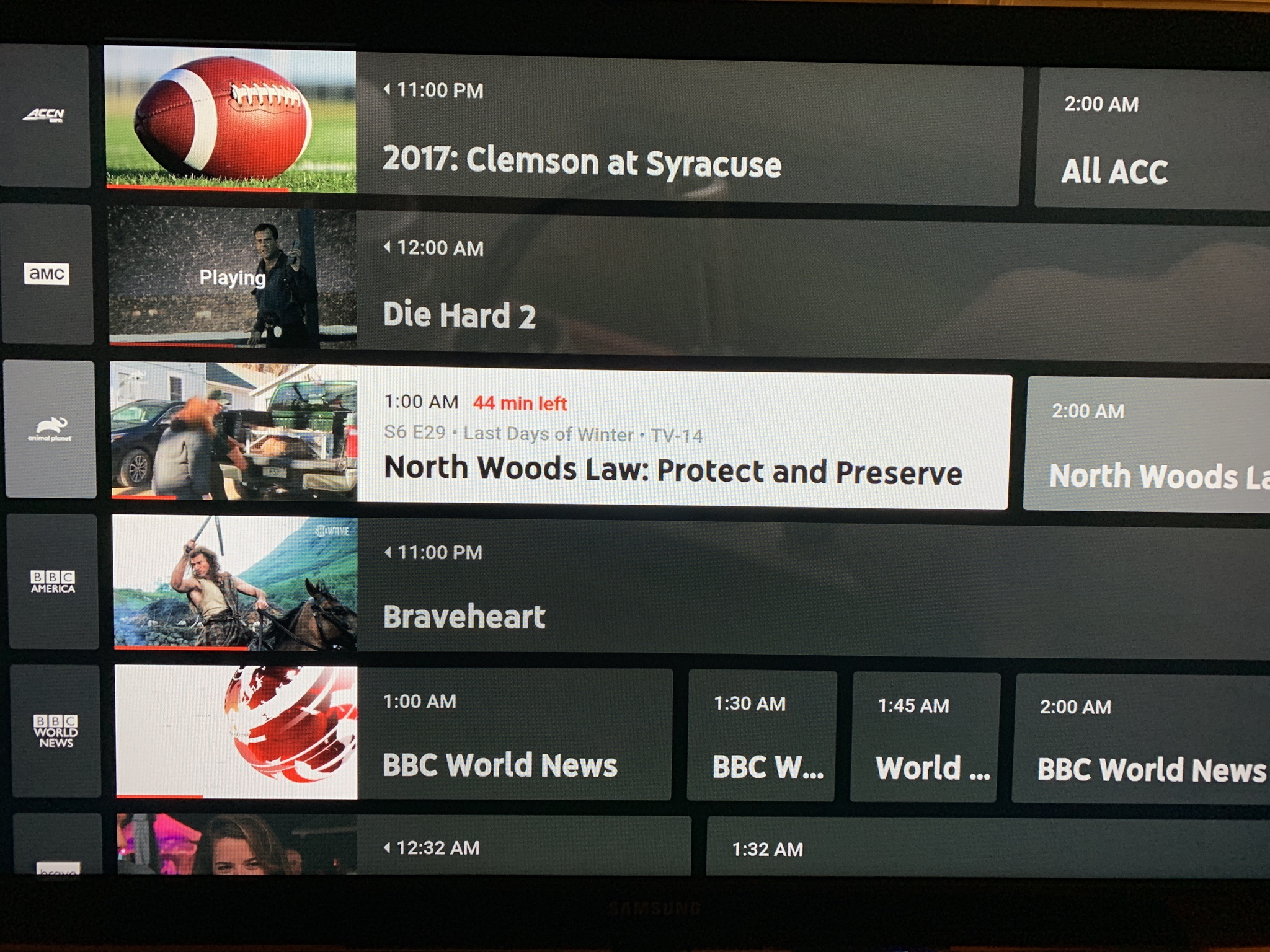 youtube tv updated guide ui