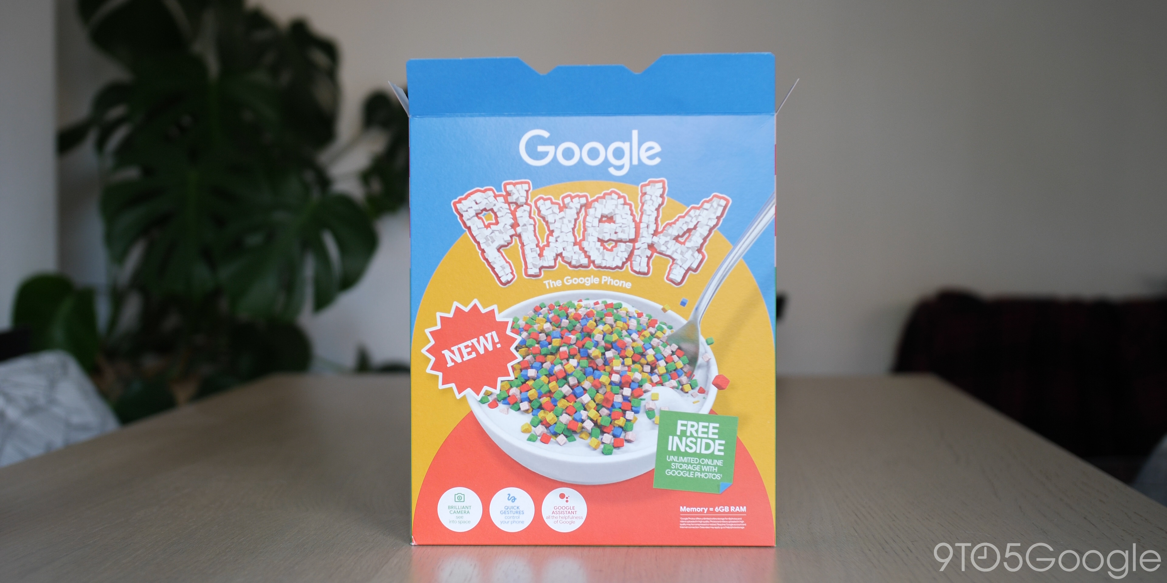 Google Cereal box