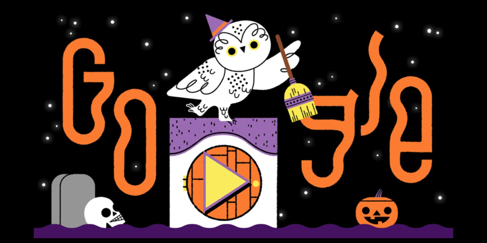 Google Doodle Halloween 2019