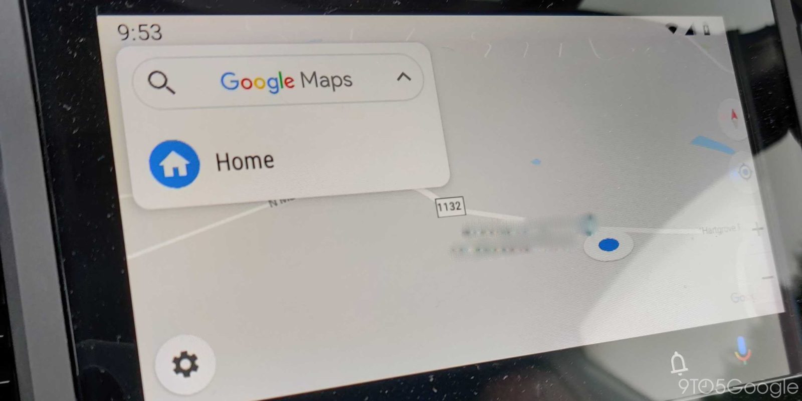 google maps android auto ui tweak logo