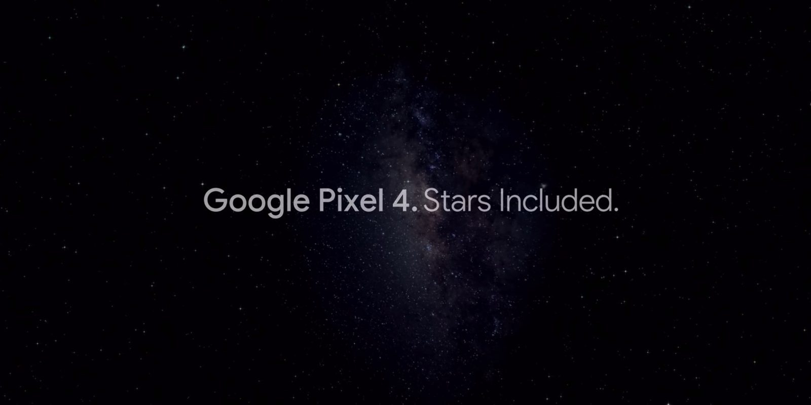 Pixel 4 Astrophotography ad