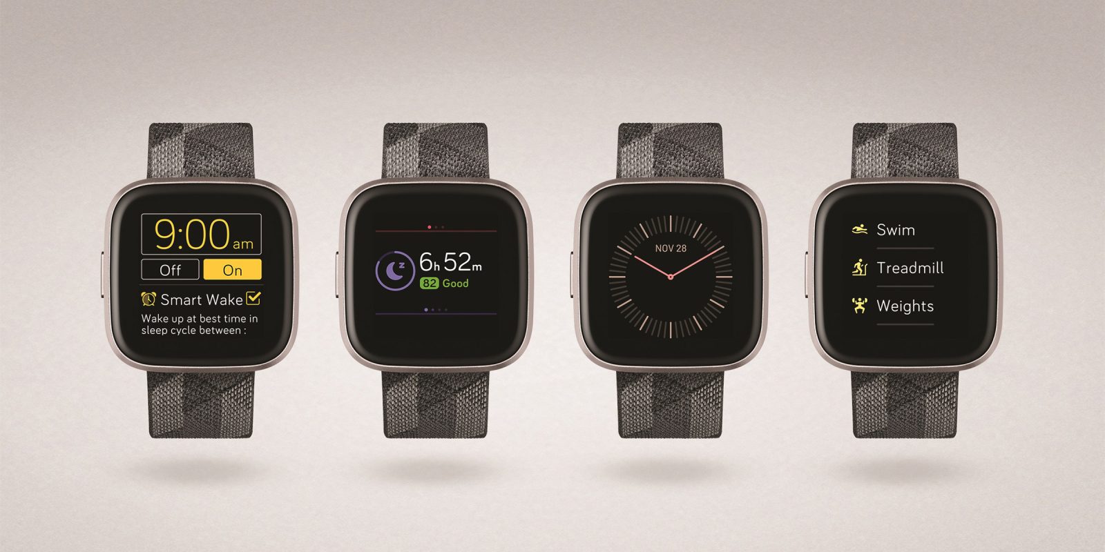 fitbit os 4.1 update watch face smart wake
