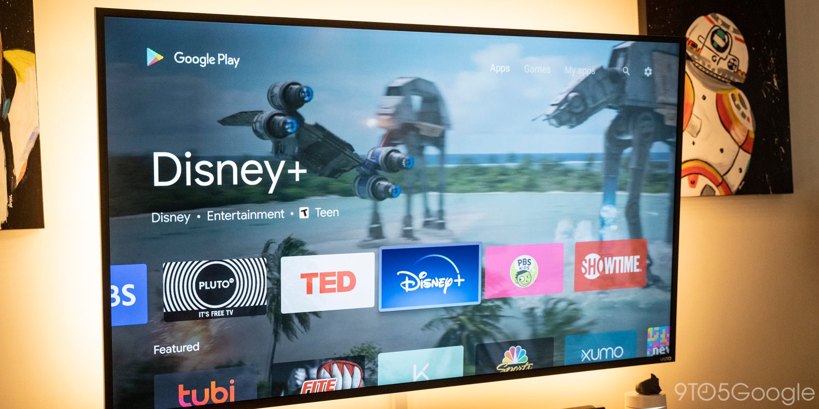 google play store android tv redesign