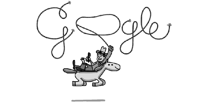 Will Rogers Google Doodle animated