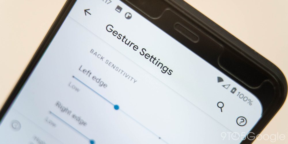 android 11 gesture settings