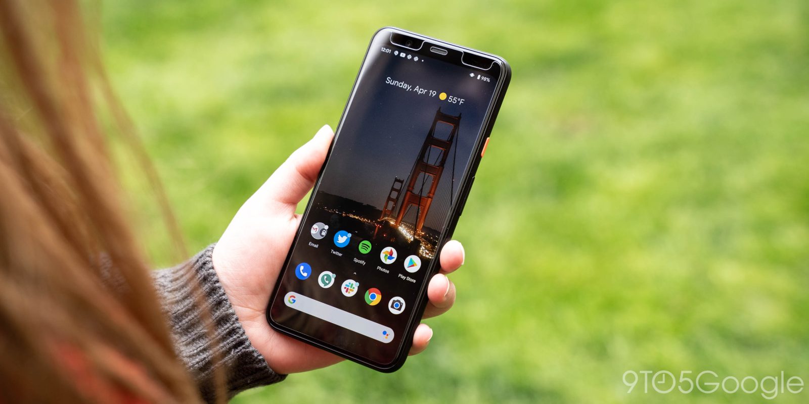 google pixel 4 xl android 10
