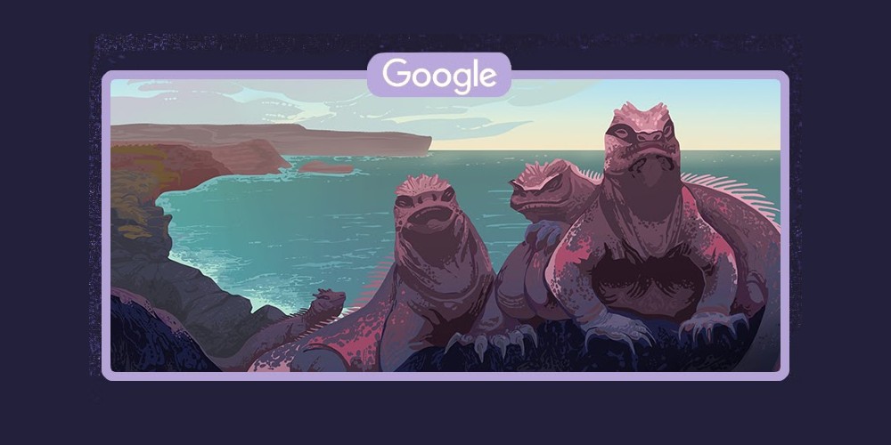 Galápagos Islands Google Doodle