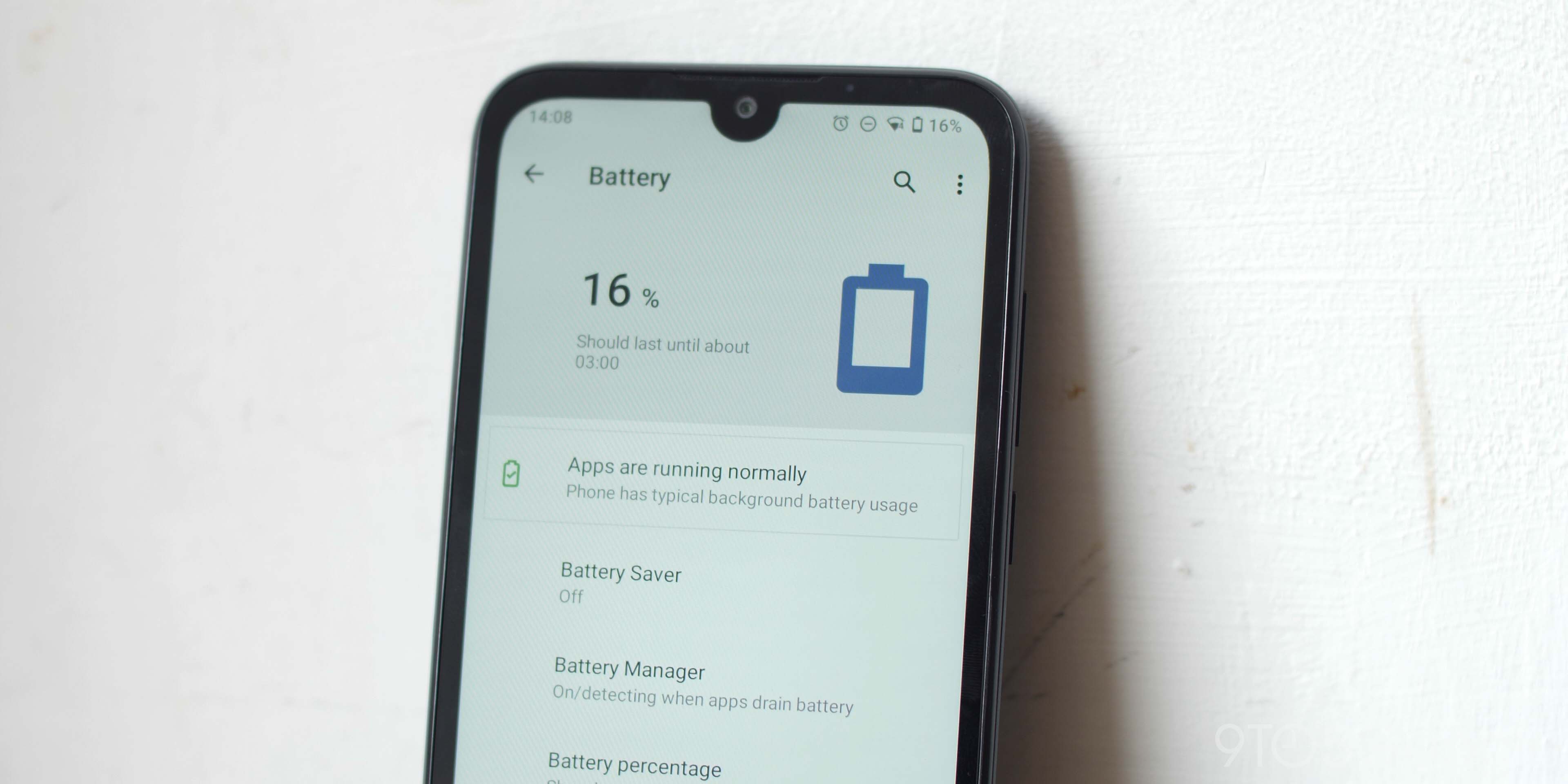 Nokia 1.3 battery