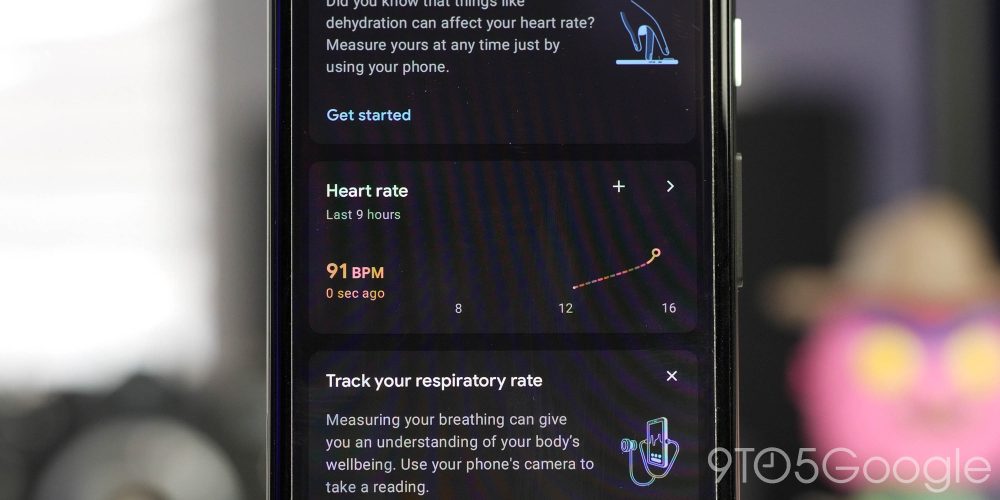 google fit heart rate