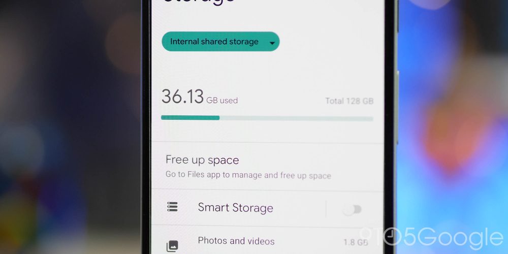 Android 12 Developer Preview 3 - Storage