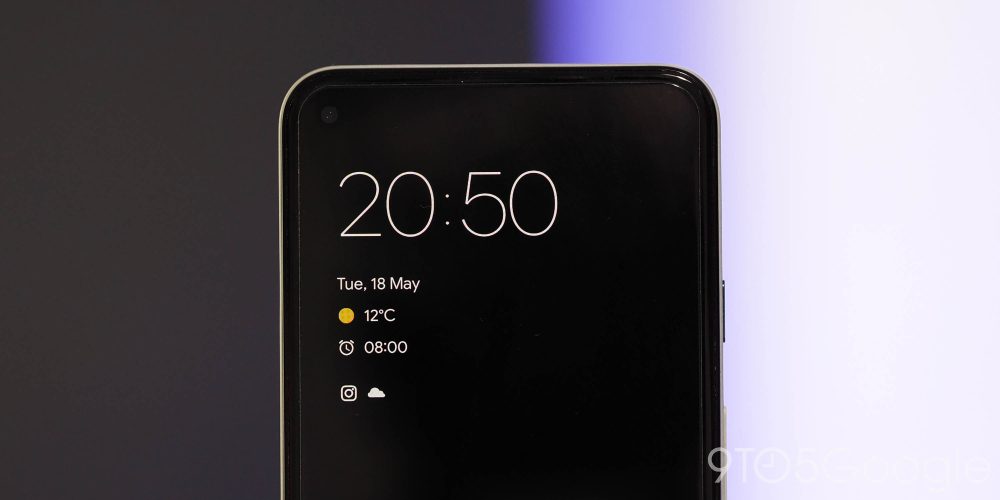 Android 12 Beta 1 - lockscreen UI changes