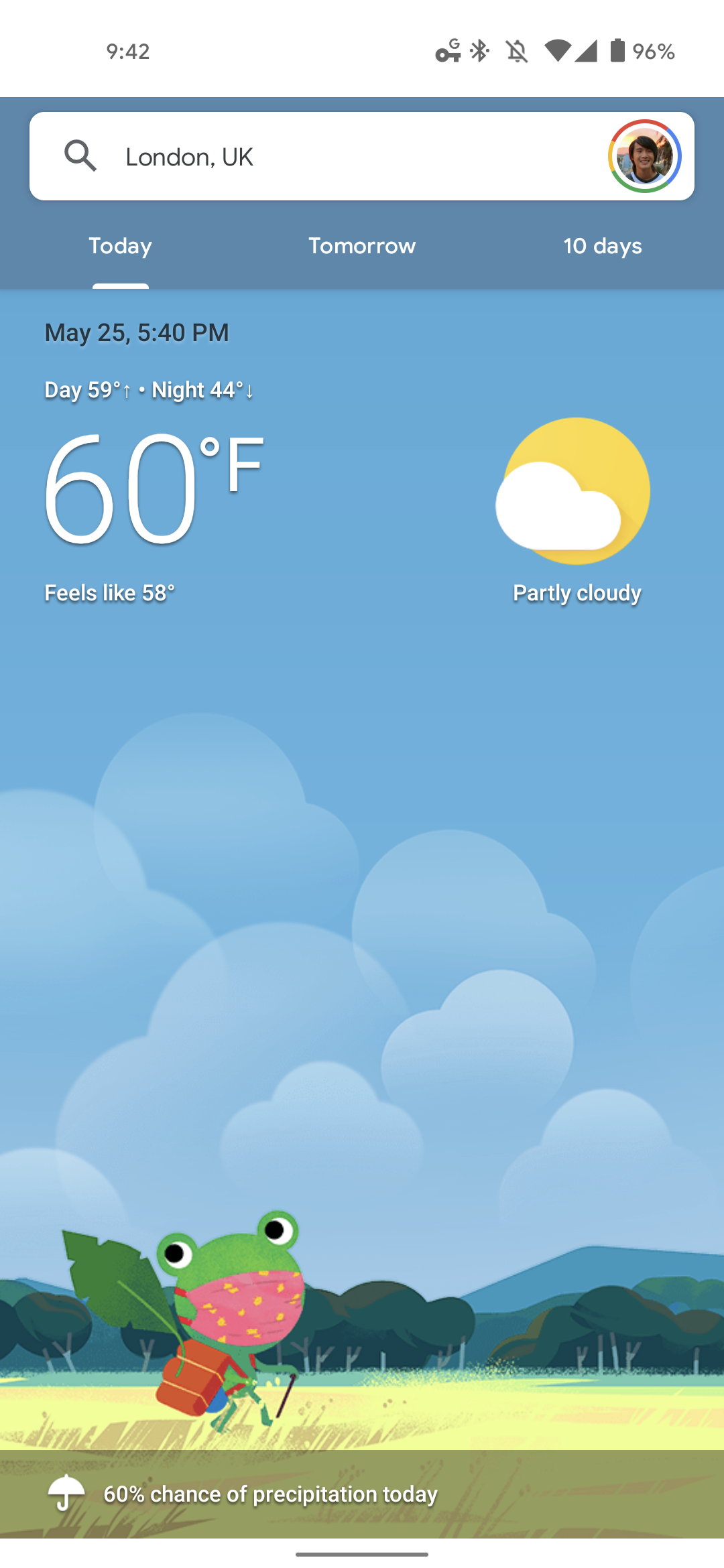 Google Weather redesign