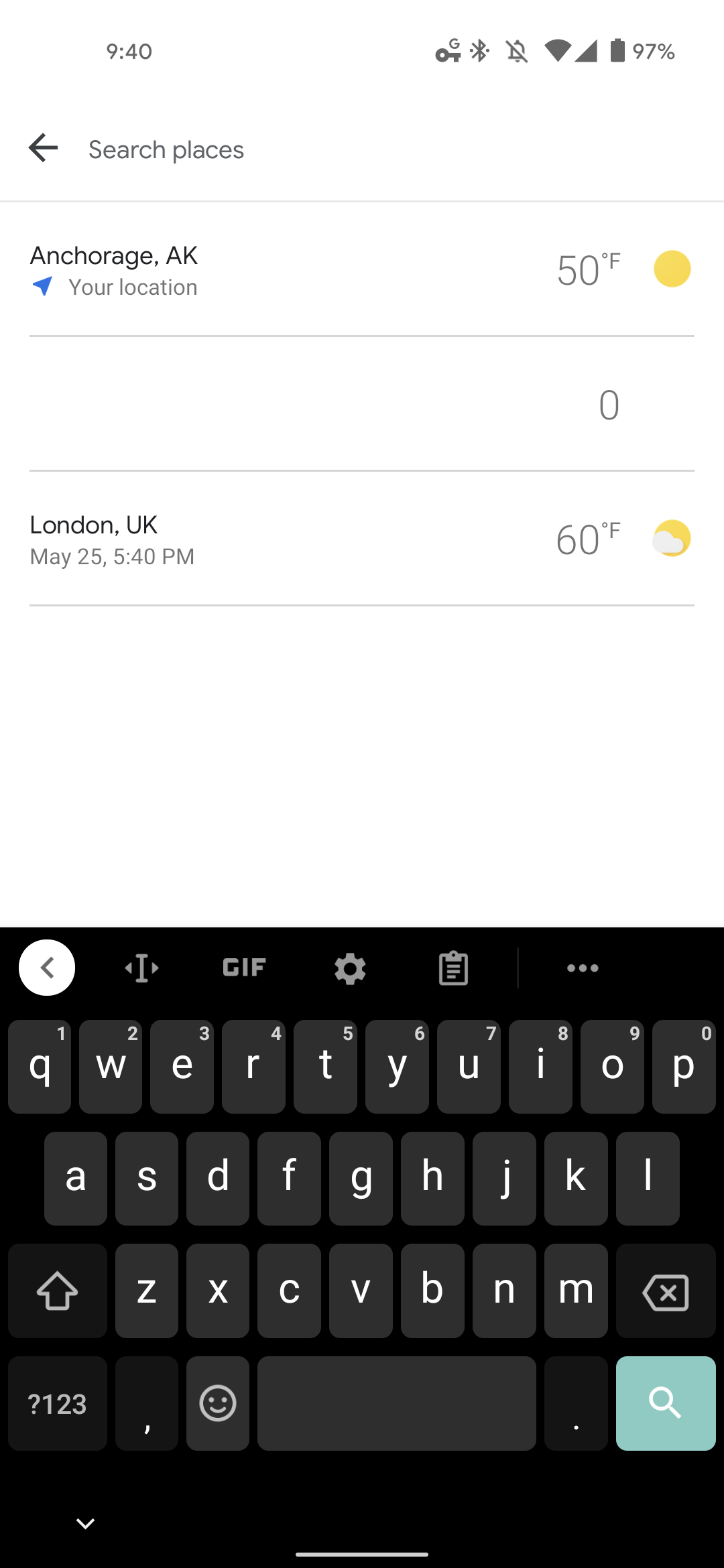 Google Weather redesign