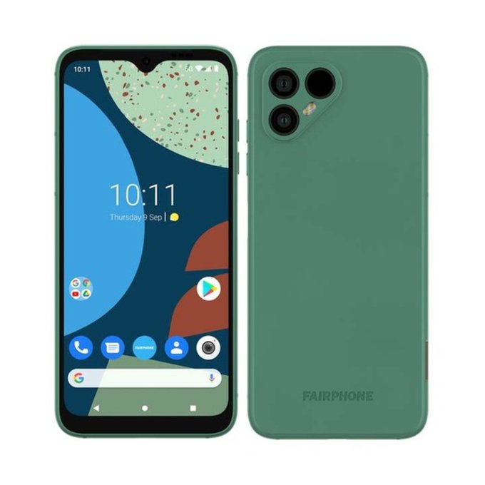 fairphone 4 render in green