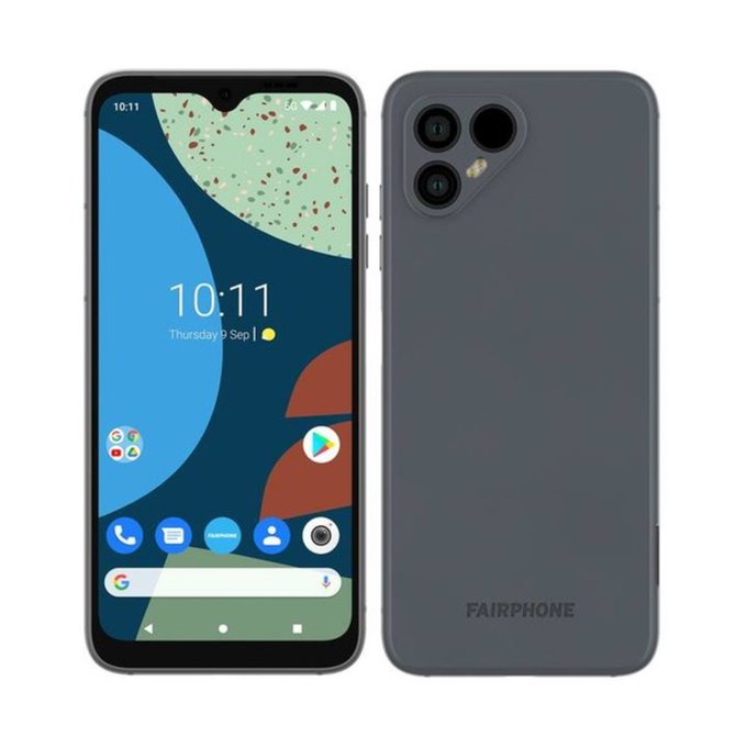 fairphone 4 render in gray