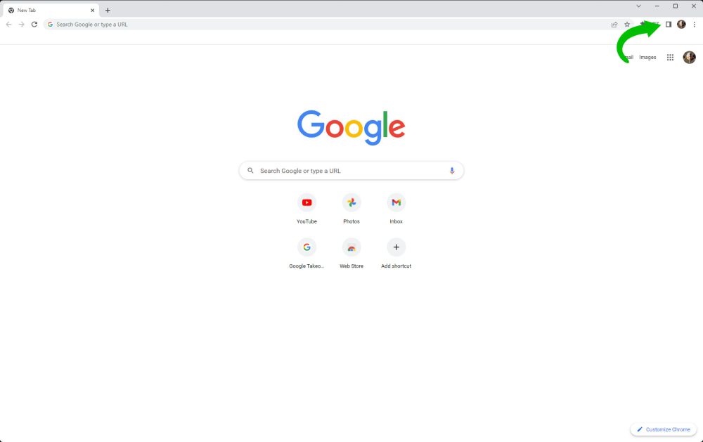 Google Chrome Side Panel